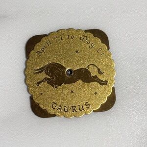 Vintage Brass Taurus Perpetual Pocket Calendar 1951-1978
